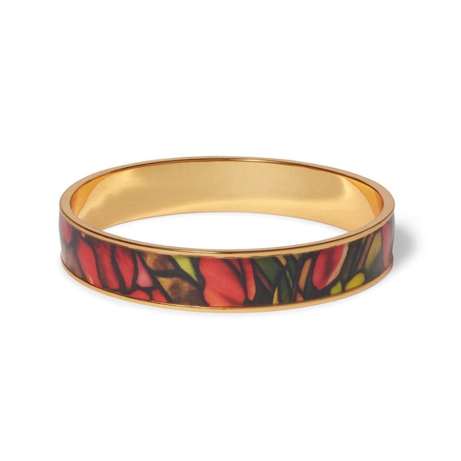 The Metropolitan Museum of Art Favrile Tulip Enamel Bangle | Bracelets