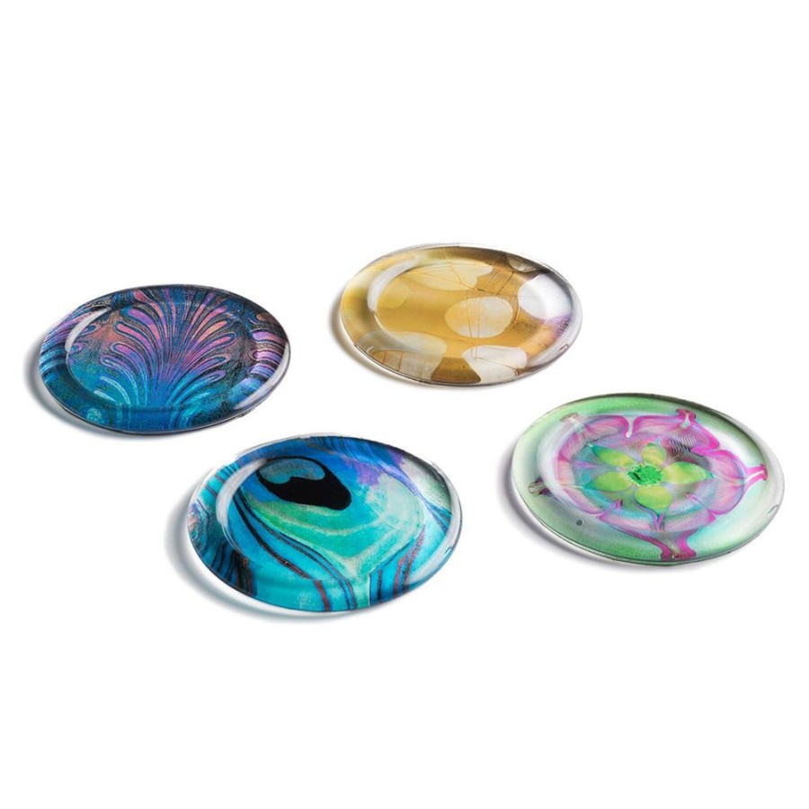 The Metropolitan Museum of Art Louis C. Tiffany Favrile Coasters | Tableware