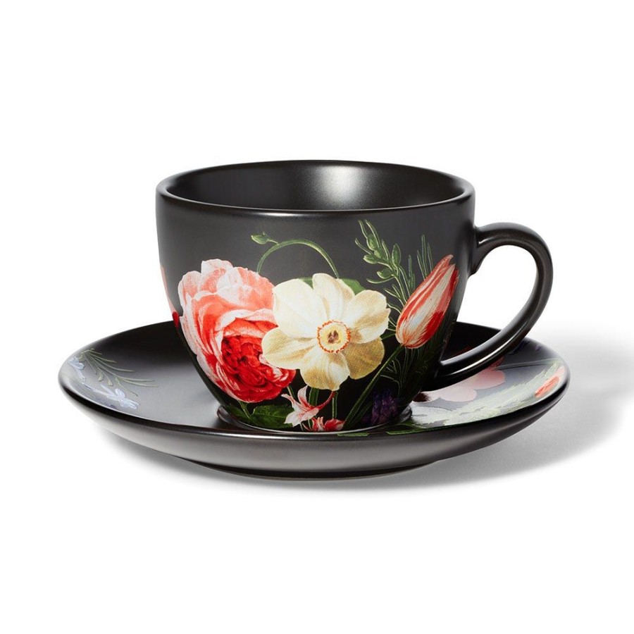 The Metropolitan Museum of Art Midnight Garden Teacup And Saucer | Tableware