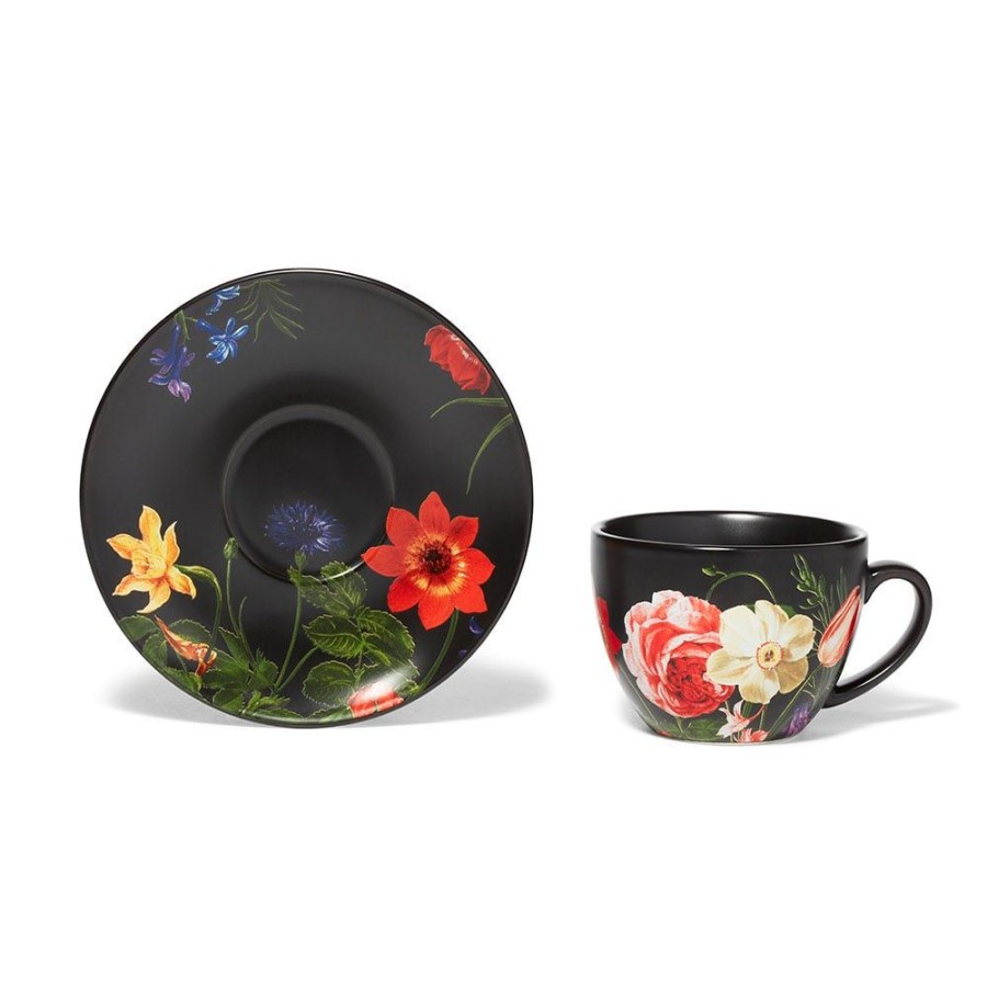 The Metropolitan Museum of Art Midnight Garden Teacup And Saucer | Tableware