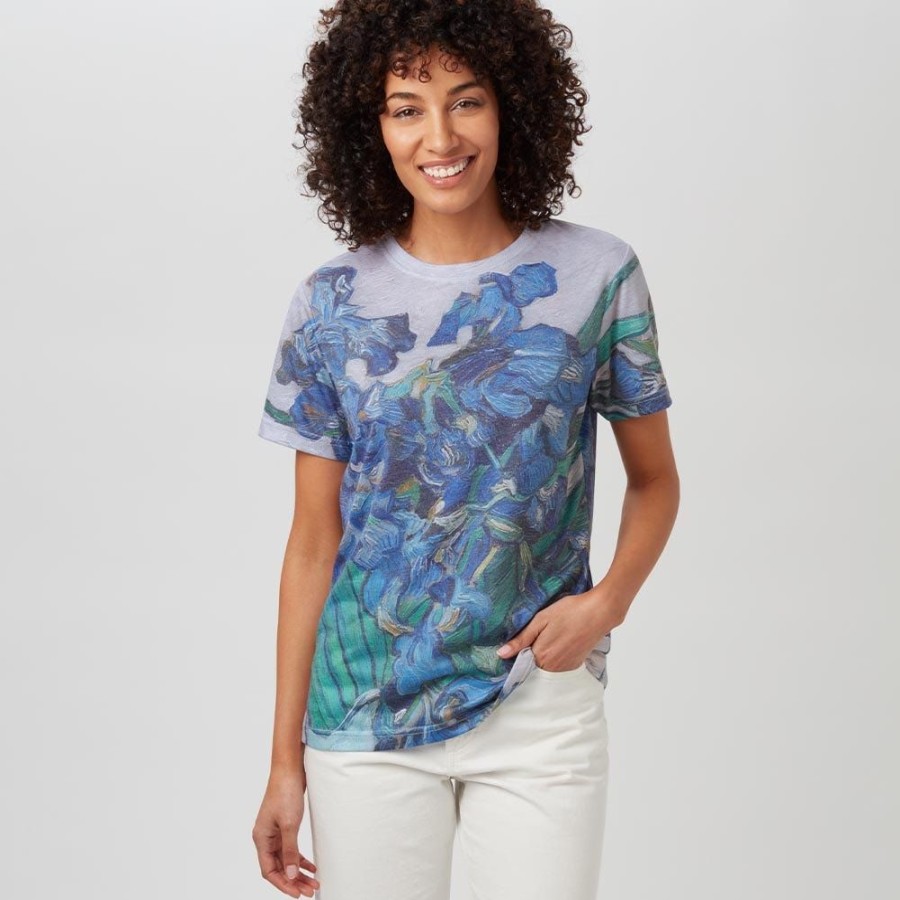 The Metropolitan Museum of Art Van Gogh Irises Women'S Tee | Clothing