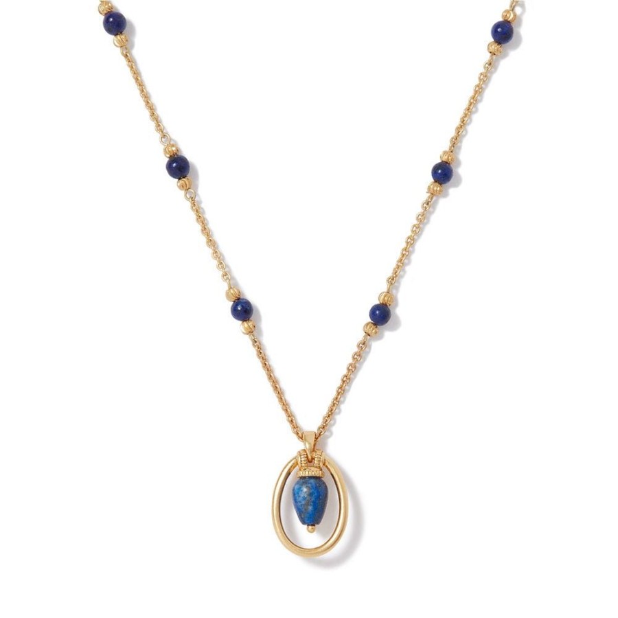 The Metropolitan Museum of Art Etruscan Lapis Pendant Necklace | Necklaces