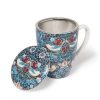 The Metropolitan Museum of Art William Morris Strawberry Thief Covered Mug With Tea Infuser | Tableware