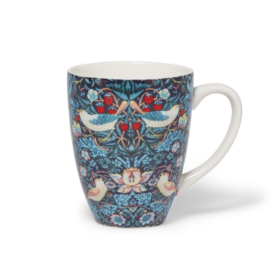 The Metropolitan Museum of Art William Morris Strawberry Thief Covered Mug With Tea Infuser | Tableware