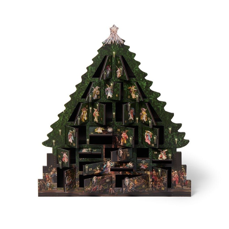 The Metropolitan Museum of Art Angel Tree Wooden Advent Calendar | Calendars