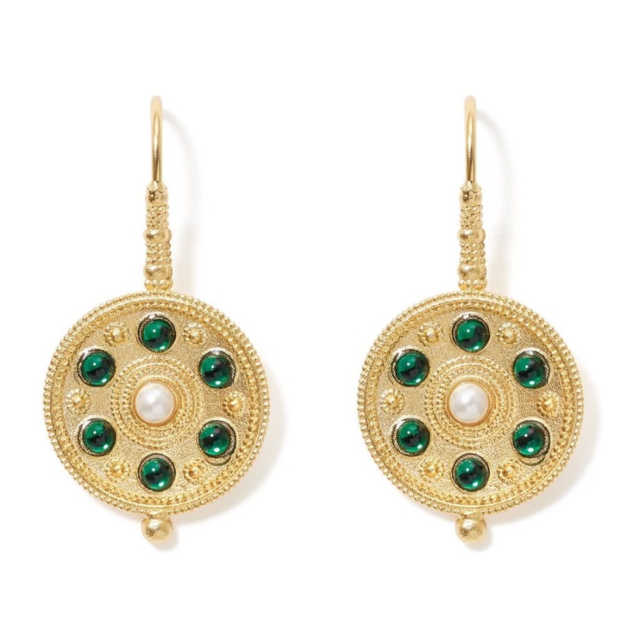 The Metropolitan Museum of Art Embellished Disc Drop Earrings | Earrings