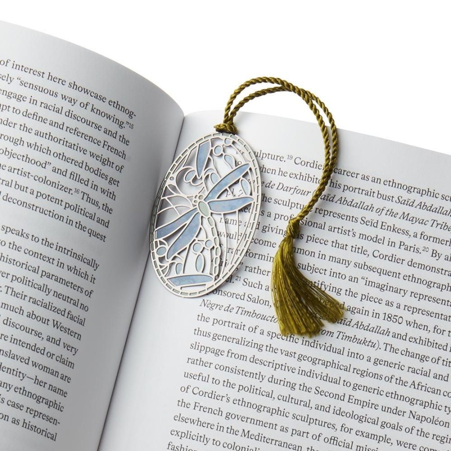 The Metropolitan Museum of Art Louis Comfort Tiffany Dragonfly Bookmark | Office