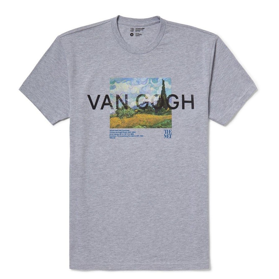 The Metropolitan Museum of Art Van Gogh Wheat Field With Cypresses Uni Tee | Clothing