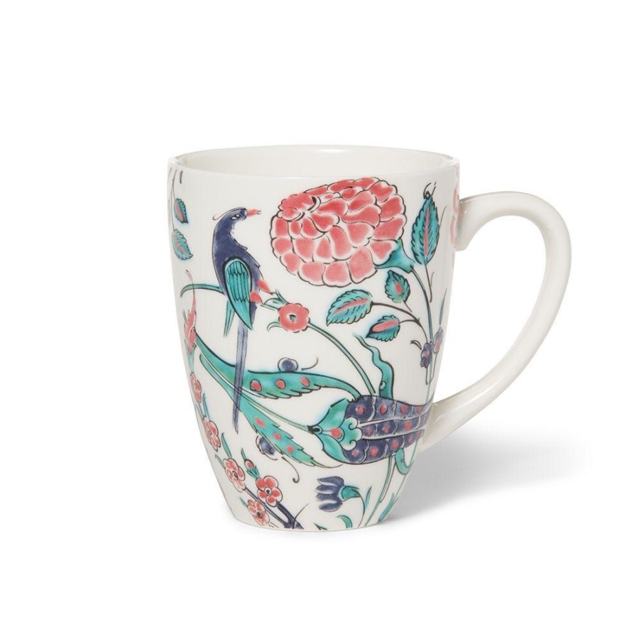 The Metropolitan Museum of Art Iznik Garden Covered Mug With Tea Infuser | Tableware