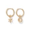 The Metropolitan Museum of Art Moon And Star Hoop Earrings | Earrings