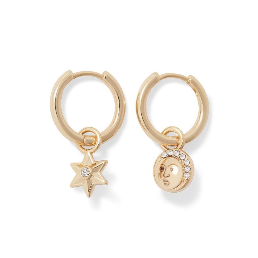 The Metropolitan Museum of Art Moon And Star Hoop Earrings | Earrings