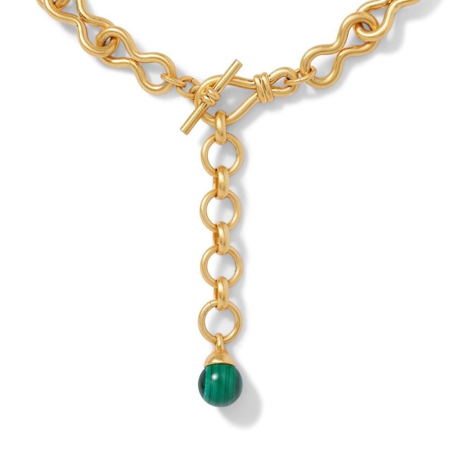 The Metropolitan Museum of Art Roman Malachite Statement Necklace | Necklaces