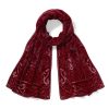 The Metropolitan Museum of Art Chinese Phoenixes And Peonies Oblong Velvet Burnout Scarf | Scarves & Wraps