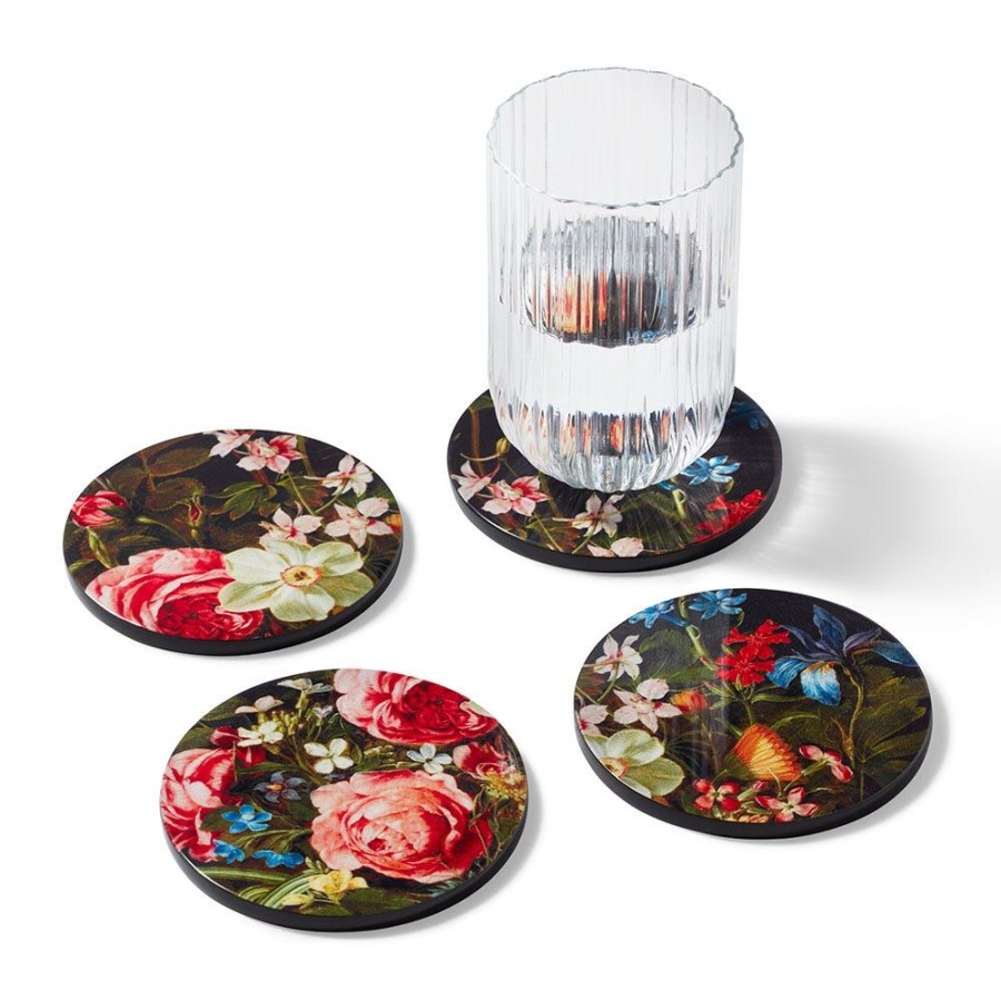 The Metropolitan Museum of Art Peeters Bouquet Of Flowers Lacquer Coasters | Tableware