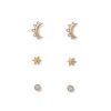 The Metropolitan Museum of Art Celestial Symbols Stud Earrings Set | Earrings