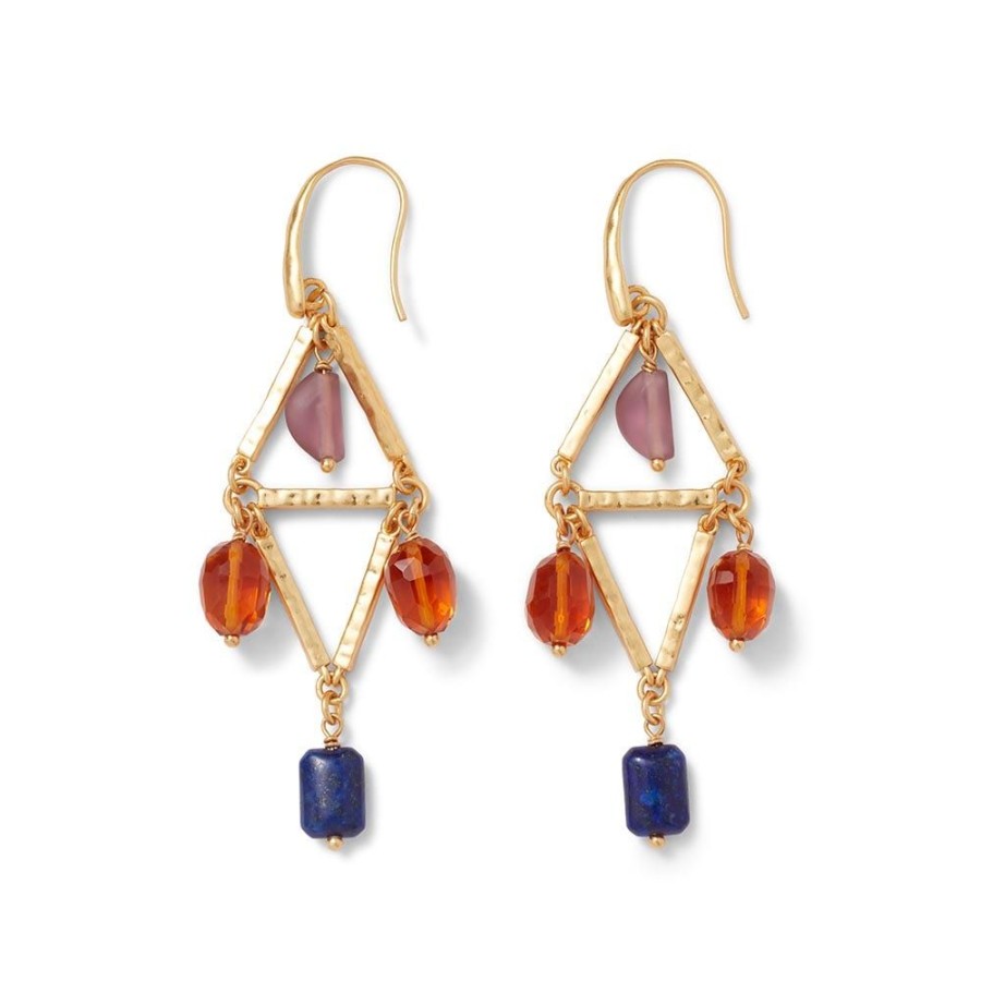 The Metropolitan Museum of Art Cypriot Gems Chandelier Earrings | Earrings