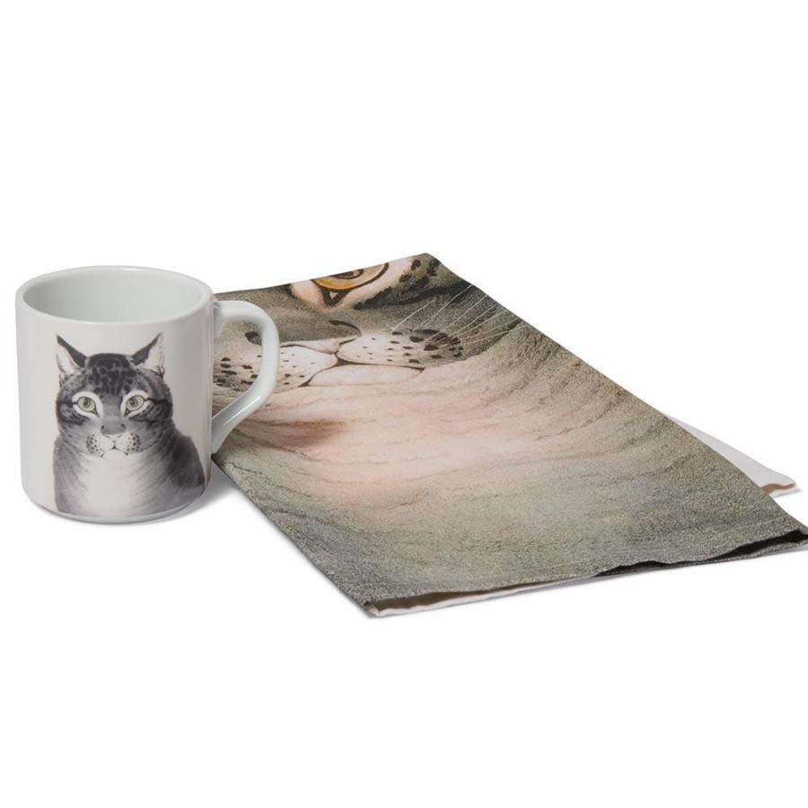 The Metropolitan Museum of Art The Favorite Cat Mug And Tea Towel Set | Tableware