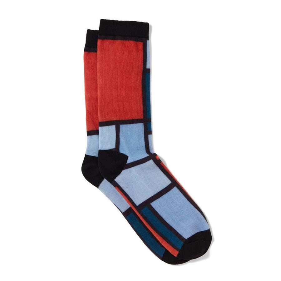 The Metropolitan Museum of Art Mondrian Composition Men'S Socks | Small Accessories