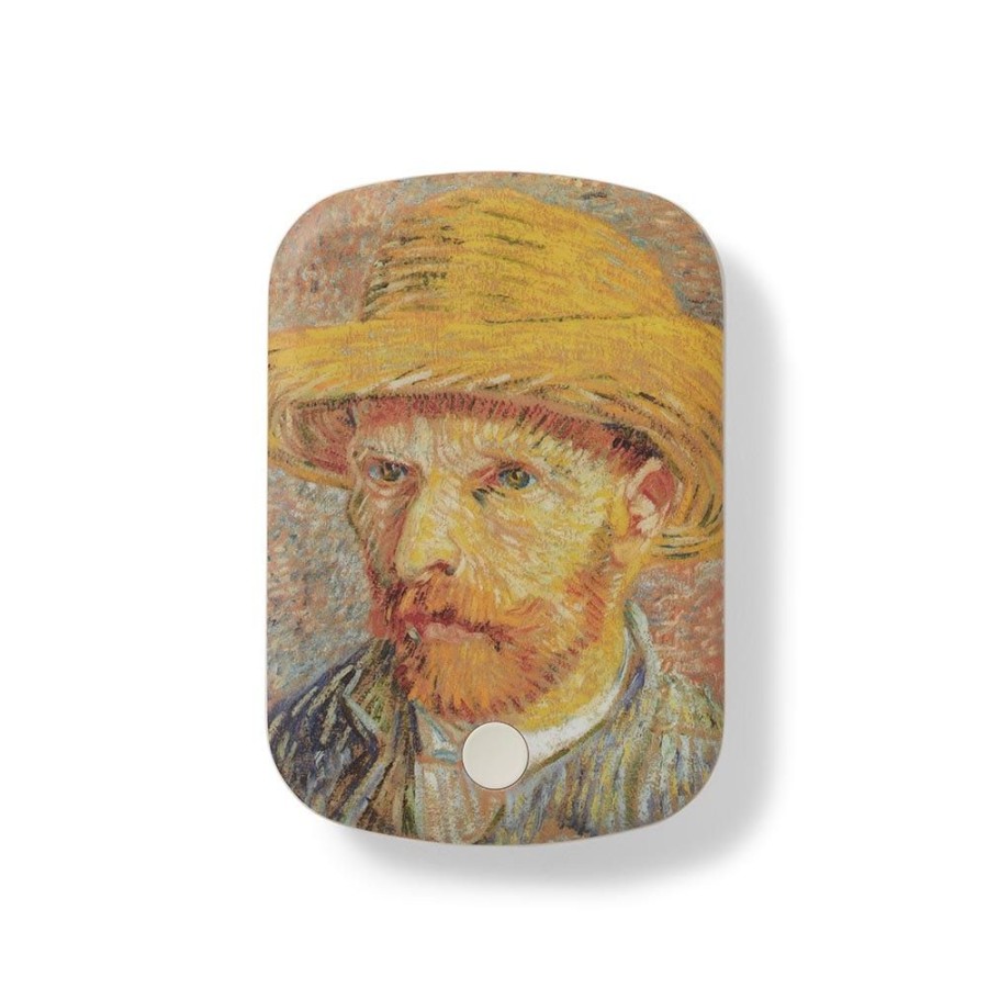 The Metropolitan Museum of Art Casely Van Gogh Self-Portrait Power Pod Wireless Charger | Office