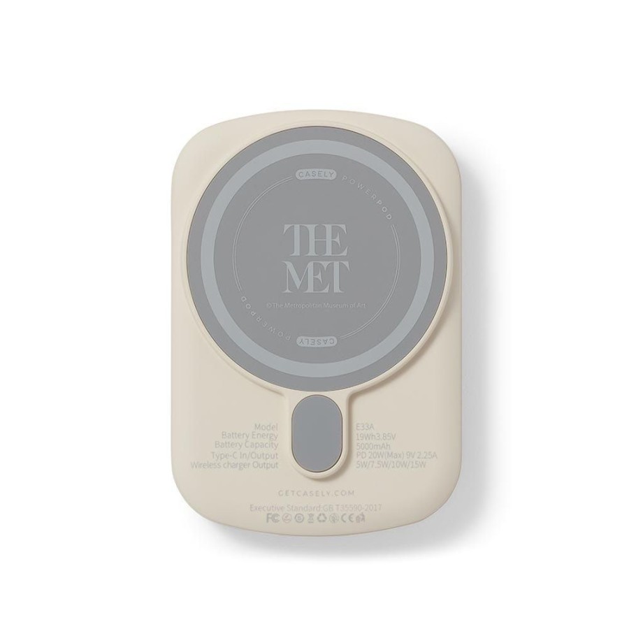 The Metropolitan Museum of Art Casely Van Gogh Self-Portrait Power Pod Wireless Charger | Office