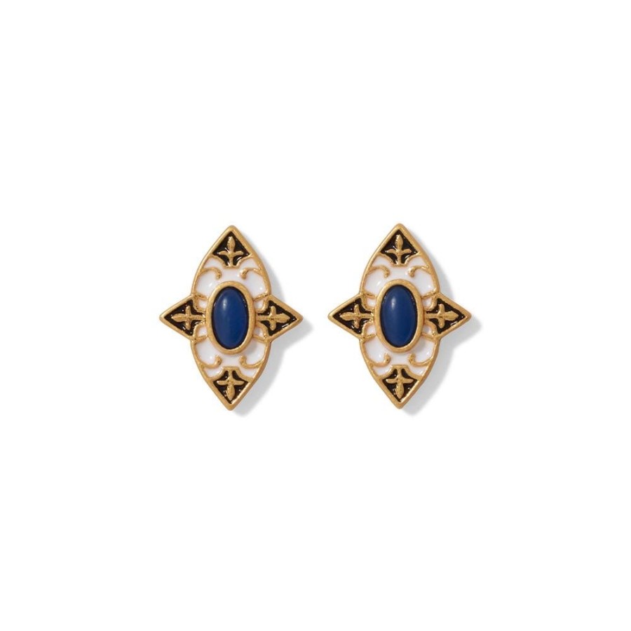 The Metropolitan Museum of Art Spanish Baldric Lapis Stud Earrings | Earrings