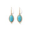 The Metropolitan Museum of Art Egyptian Hathor Turquoise Drop Earrings | Earrings