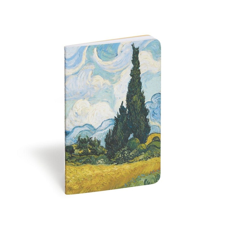 The Metropolitan Museum of Art Van Gogh Wheat Field With Cypresses Pocket Pad | Journals & Notebooks