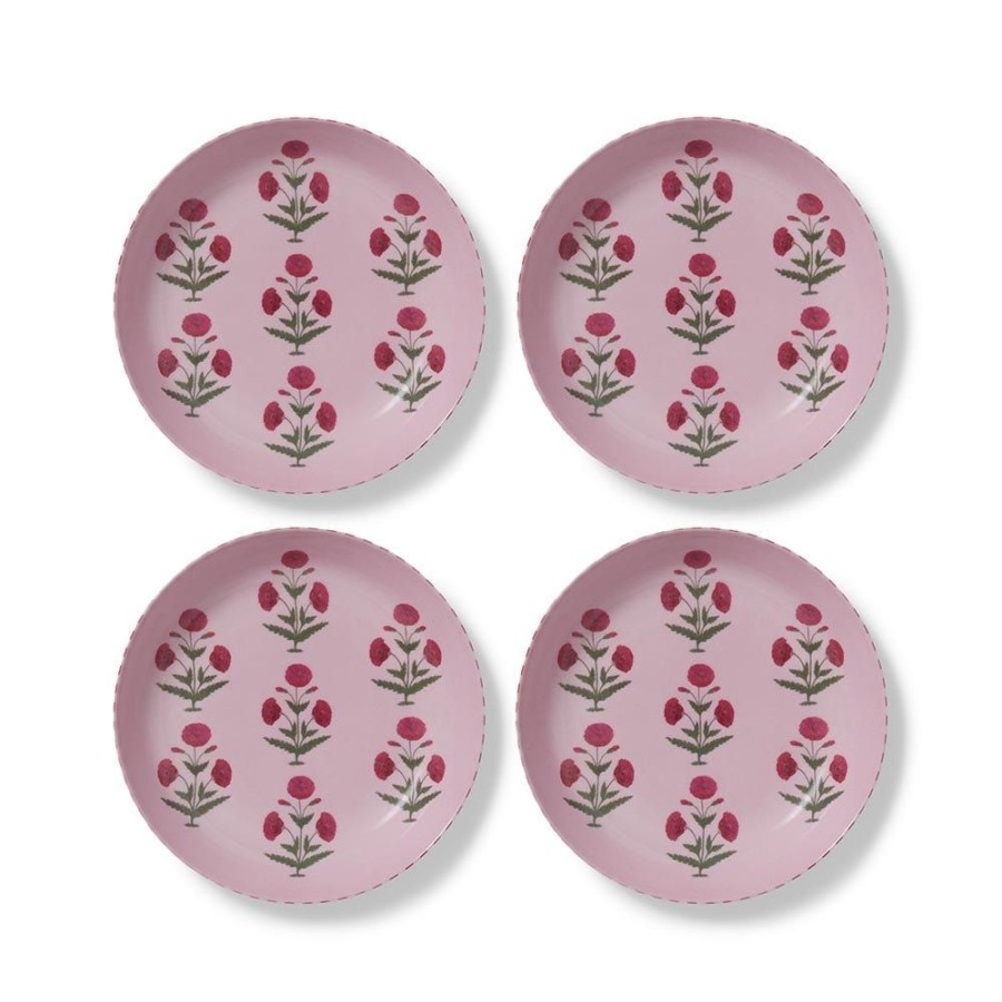 The Metropolitan Museum of Art Good Earth Blooming Poppies Pasta Plate Set | Tableware