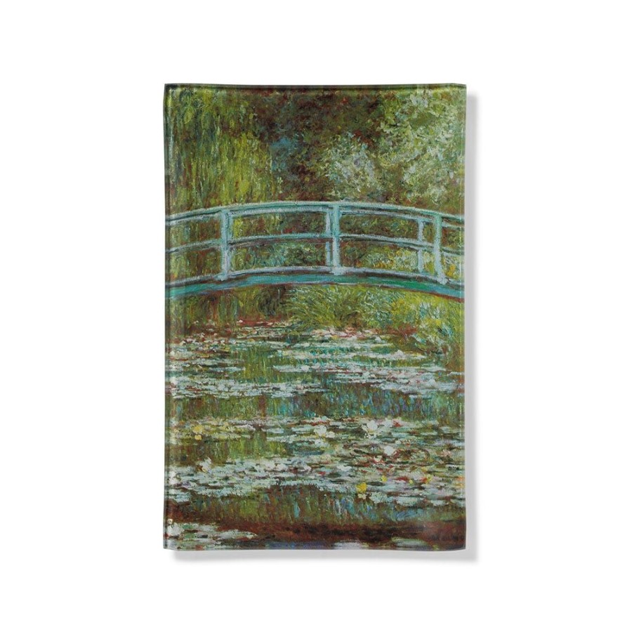 The Metropolitan Museum of Art Monet Bridge And Water Lilies Glass Tray | Decorative Accents