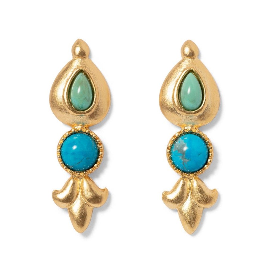 The Metropolitan Museum of Art Tibetan Turquoise Drop Earrings | Earrings