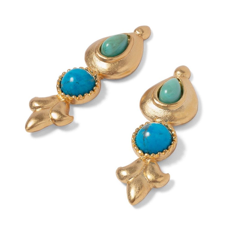 The Metropolitan Museum of Art Tibetan Turquoise Drop Earrings | Earrings