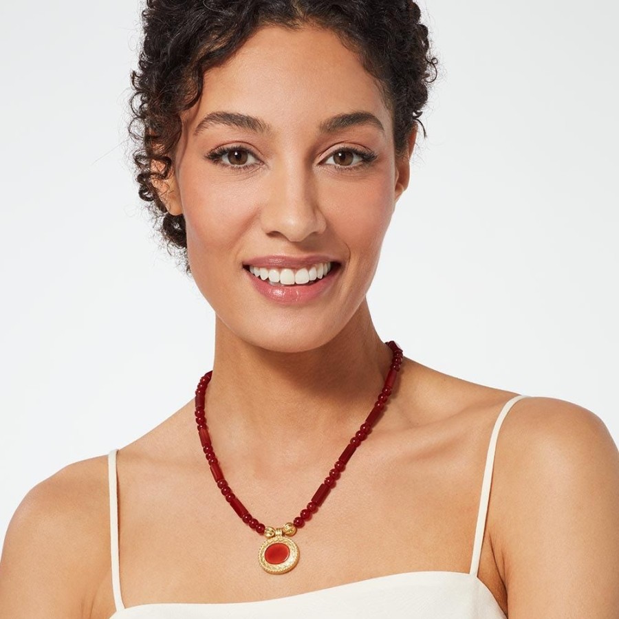 The Metropolitan Museum of Art Classical Carnelian Pendant Necklace | Necklaces