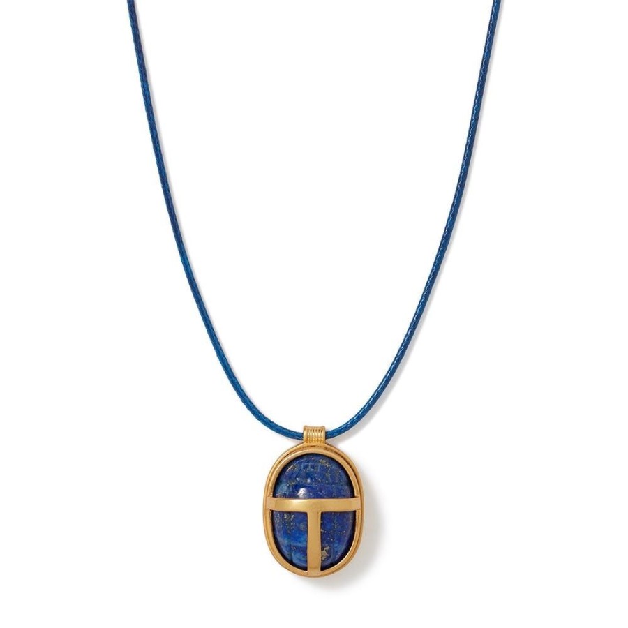 The Metropolitan Museum of Art Egyptian Heart Scarab Pendant Necklace | Necklaces