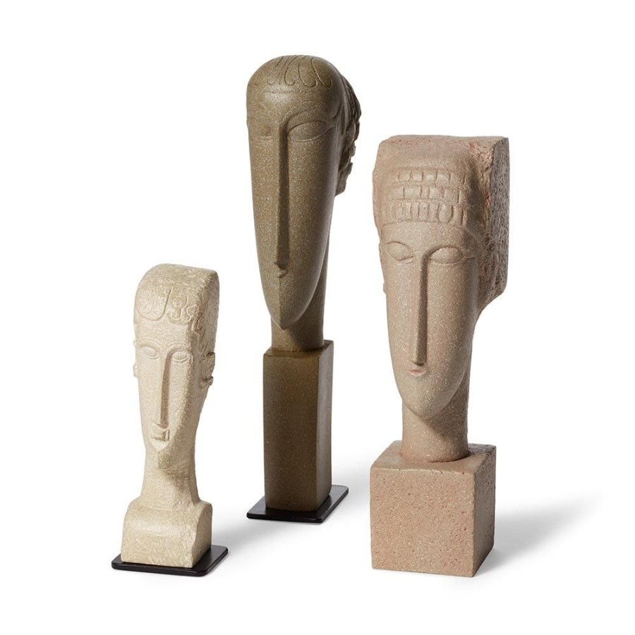 The Metropolitan Museum of Art Amedeo Modigliani: Tete Sculpture Set | Sculpture