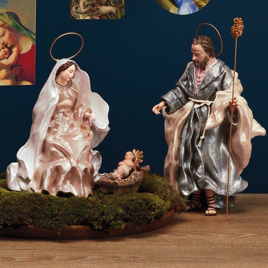 The Metropolitan Museum of Art Italian Creche Holy Family Figurine Set | Ornaments