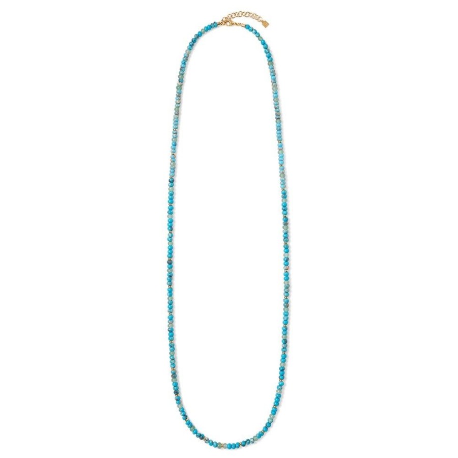 The Metropolitan Museum of Art Egyptian Hathor Turquoise Long Necklace | Necklaces