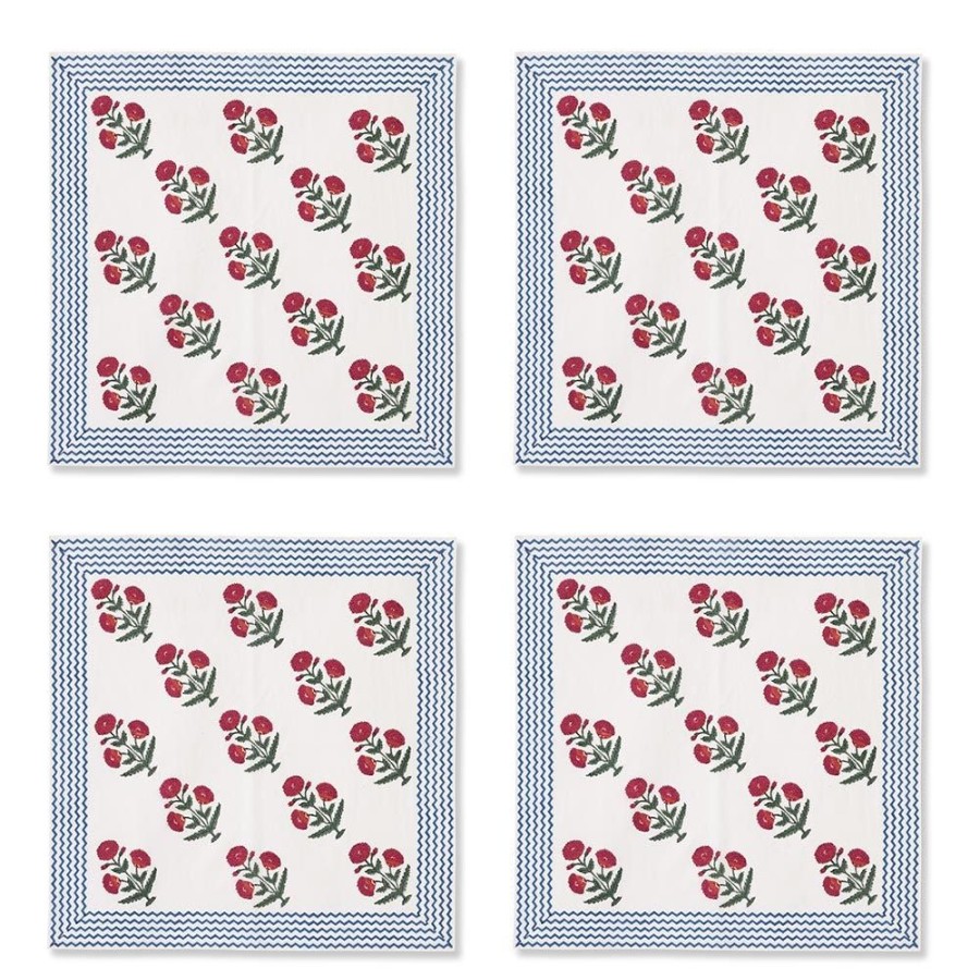 The Metropolitan Museum of Art Good Earth Blooming Poppies Napkin Set | Tableware