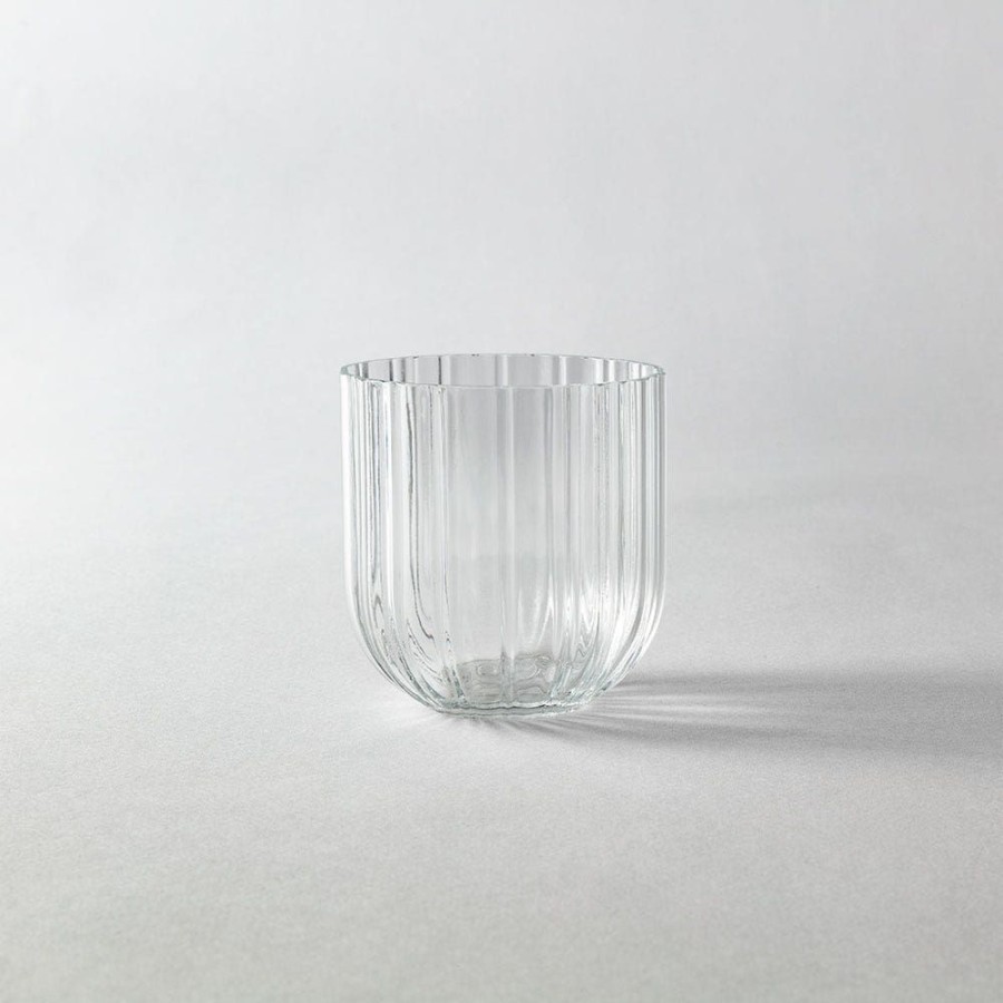 The Metropolitan Museum of Art Vignelli Double Old-Fashioned Glass | Tableware