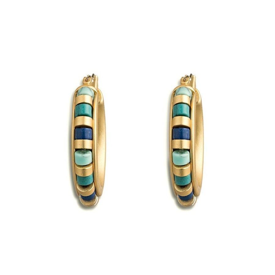 The Metropolitan Museum of Art Middle Kingdom Cylindrical Bead Earrings | Earrings