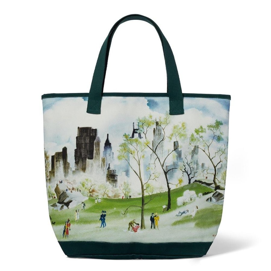 The Metropolitan Museum of Art Dehn Spring In Central Park Zip Tote | Bags