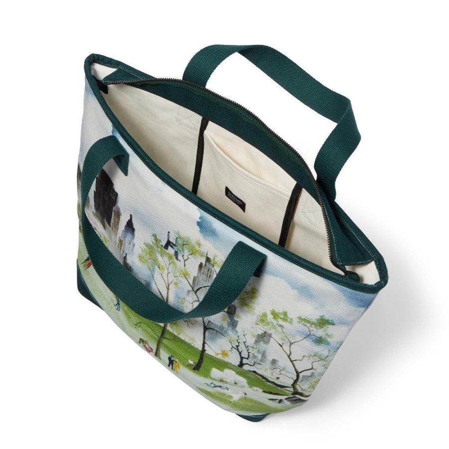 The Metropolitan Museum of Art Dehn Spring In Central Park Zip Tote | Bags