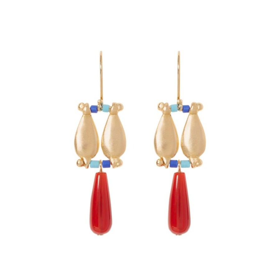 The Metropolitan Museum of Art Egyptian Fringe Drop Earrings | Earrings