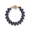 The Metropolitan Museum of Art Spanish Baldric Lapis Braided Bracelet | Bracelets