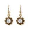 The Metropolitan Museum of Art Crystal Rosette Drop Earrings | Earrings