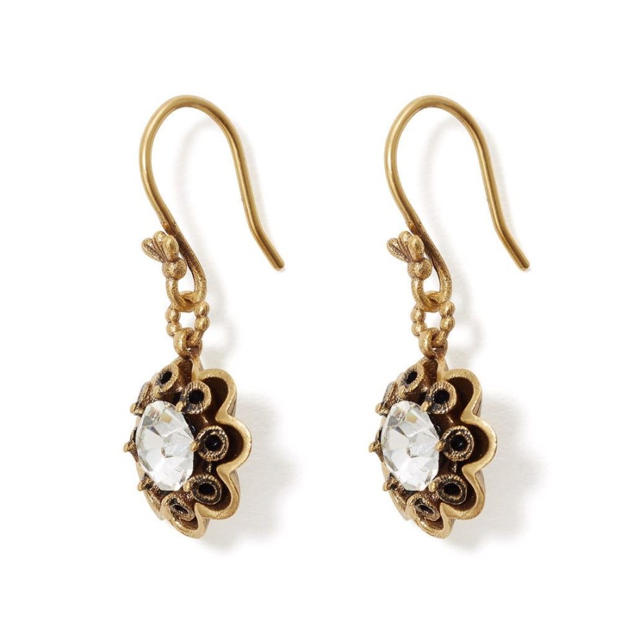 The Metropolitan Museum of Art Crystal Rosette Drop Earrings | Earrings