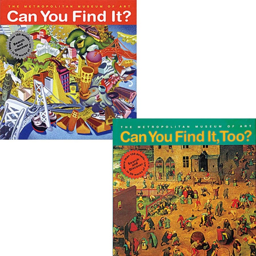 The Metropolitan Museum of Art Can You Find It? And Can You Find It, Too? Book Set | Kids' Books