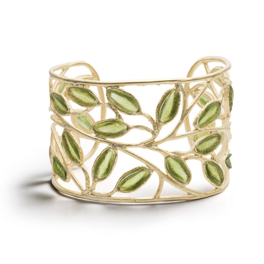 The Metropolitan Museum of Art Sage Leaf Cuff | Bracelets