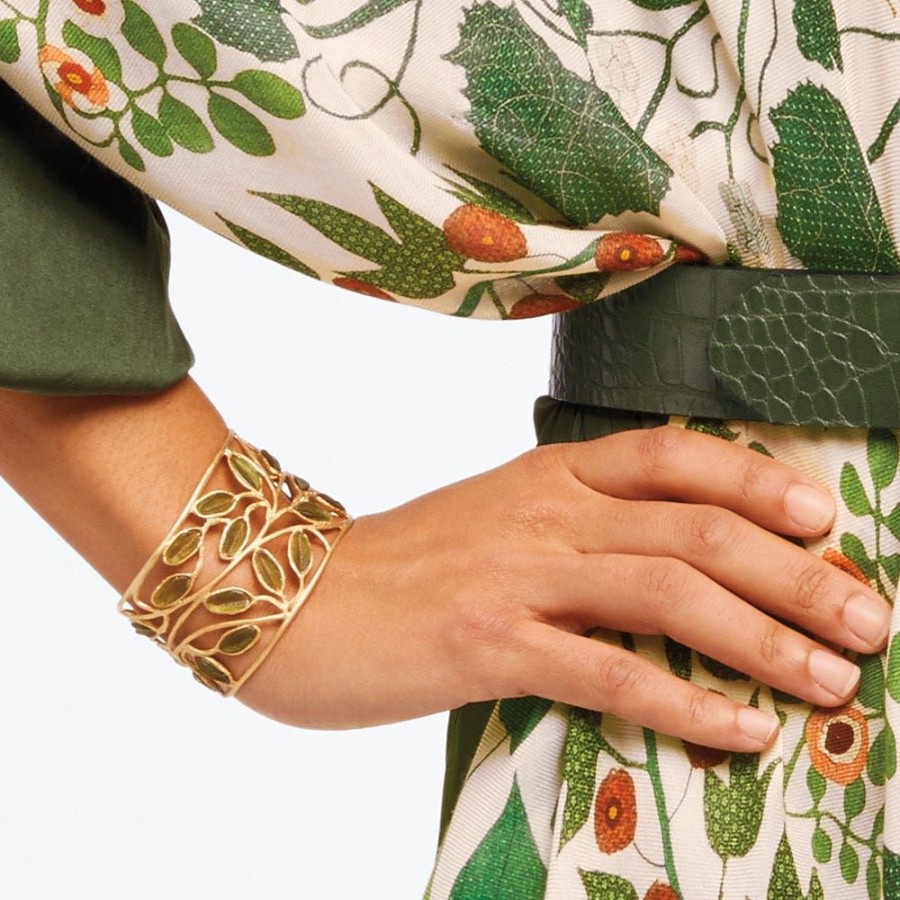 The Metropolitan Museum of Art Sage Leaf Cuff | Bracelets