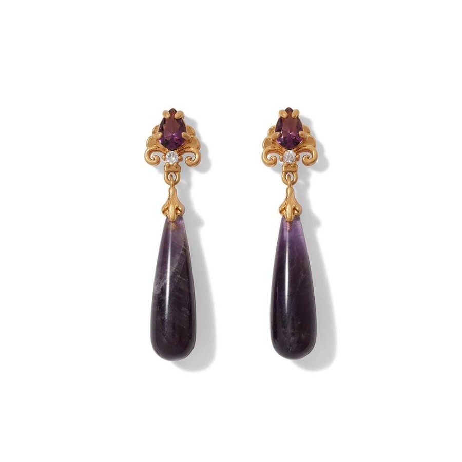 The Metropolitan Museum of Art Turkish Amethyst Drop Earrings | Earrings