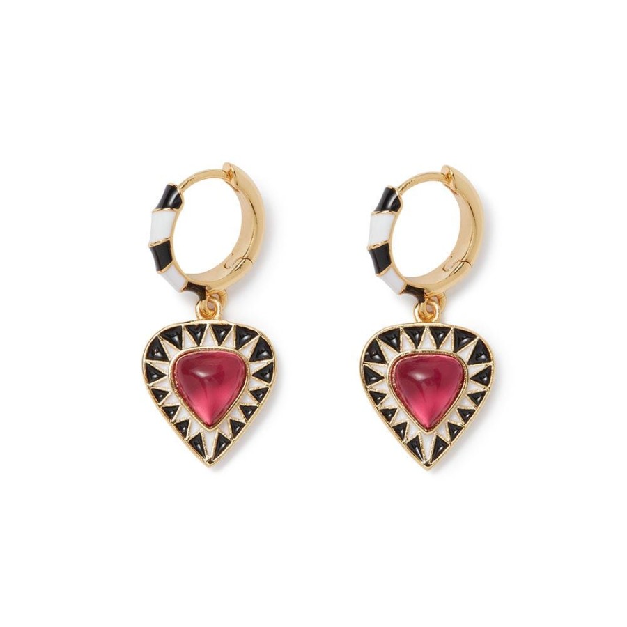 The Metropolitan Museum of Art Atef Crown Huggie Charm Earrings | Earrings